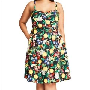 City Chic Fruit Dress